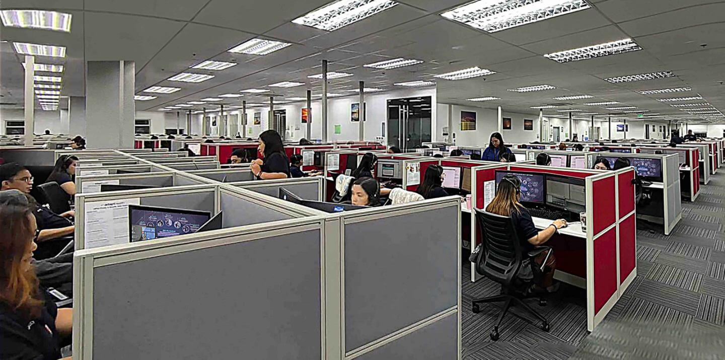 Healthscope specialists working inside the Philippine delivery operation